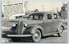 Postcard 1937 plymouth for sale  Walkersville