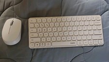 Combo de teclado e mouse Rapoo 9010M multi-dispositivo sem fio Bluetooth comprar usado Combo de teclado e mouse Rapoo 9010M multi-dispositivo sem fio Bluetooth comprar usado  Enviando para Brazil