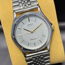Usado, Raro Seiko Chronos quartzo 7731-6000 mostrador prata bastão 1983 relógio vintage masculino comprar usado Usado, Raro Seiko Chronos quartzo 7731-6000 mostrador prata bastão 1983 relógio vintage masculino comprar usado  Enviando para Brazil