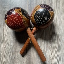 Coppia maracas colombiane usato  Parma