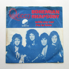 Queen 'Bohemian Rhapsody' Denmark 7" Vinyl Single 1975 Danish EMI Record comprar usado Queen 'Bohemian Rhapsody' Denmark 7" Vinyl Single 1975 Danish EMI Record comprar usado  Enviando para Brazil