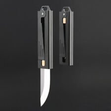 Mini D2 Steel Gravity Retractable Knife Portable Aluminum Alloy Handle Knife Sg, usado comprar usado  Enviando para Brazil