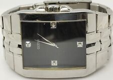 Relógio social masculino Guess mostrador de diamante retangular tanque U10014G1 quartzo analógico comprar usado  Enviando para Brazil