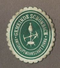 Siegelmarke sachsen gemeinde gebraucht kaufen  Berlin