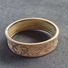 Bracelet manchette plaqué d'occasion  Valence-d'Albigeois