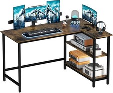 Shaped desk 100x72cm for sale  SALFORD