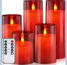 5pcs red flickering for sale  Louisville
