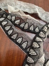 Galon ancien tulle d'occasion Galon ancien tulle d'occasion  Chaponnay