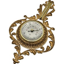 Antique barometer thermometer for sale  UK