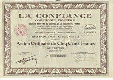 Shares titles no. d'occasion  Expédié en Belgium