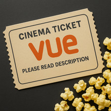 Vue cinema voucher for sale  LYDNEY