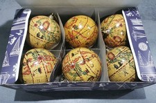 Globe map baubles for sale  LAURENCEKIRK