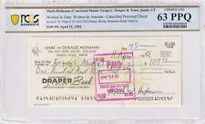 Sandy cancelled check for sale  Rogersville