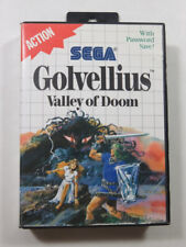 GOLVELLIUS VALLEY OF DOOM SEGA MASTER SYSTEM (MS) USA (COMPLETE - MANUAL/CARTRID comprar usado  Enviando para Brazil