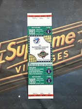 1993 World Series Ingresso Completo Toronto Blue Jays Jogo 6 Joe Carter Walk Off HR MT comprar usado  Enviando para Brazil