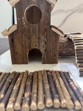 Natural wooden hamster for sale  Carrollton