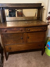 Vintage tigerwood sideboard for sale  Bloomingdale