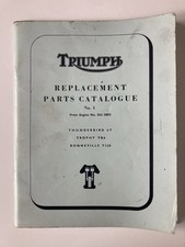Triumph replacement parts for sale  CREWE