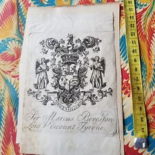 18th century armorial for sale  LONDON