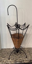 Umbrella stand black for sale  Ripon