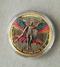 Medaille erzengel michael gebraucht kaufen  Recklinghausen