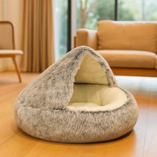 Lit rond peluche d'occasion  France