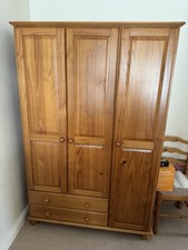 Pine triple wardrobe for sale  HOUGHTON LE SPRING