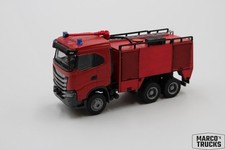 Caminhão de bombeiros Herpa e outros Iveco Stralis FLF Impact 6x4 3 eixos construção personalizada 1:8 comprar usado  Enviando para Brazil
