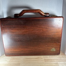 Briefcase wooden jeffrey d'occasion  Expédié en Belgium