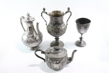 Silver plate teapots for sale  LEEDS