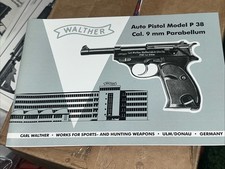 Walther p38 instructions for sale  Kempton
