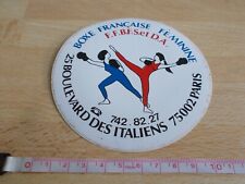 Autocollant boxe française d'occasion  Toulon-