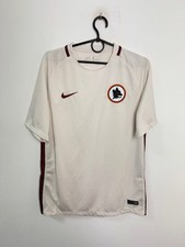 CAMISA DE FUTEBOL NIKE AS ROMA 2016/2017 AWAY TAMANHO M ADULTO comprar usado  Enviando para Brazil