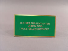142917 rolex schild gebraucht kaufen  Seevetal