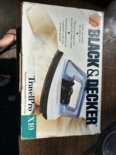 Ferro de viagem Black & Decker Travel Pro X10 tem alça dobrável testada comprar usado  Enviando para Brazil