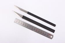 luthier tool 2 peças ferramenta fabricante violino guitarra faca escultura violino viola lâmina de aço comprar usado  Enviando para Brazil