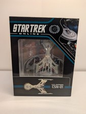 Eaglemoss Star Trek Online A.F.S. KHITOMER CSN-01 com carregador comprar usado  Enviando para Brazil
