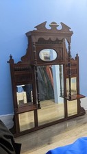Wooden overmantle reasonable for sale  LONDON
