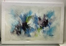 Signed canvas abstract for sale  San Jose