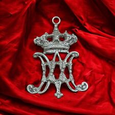 Monogramma mariano ottone usato  Napoli