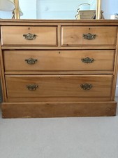 Satin walnut chest for sale  BATH