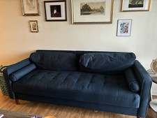 Navy blue sofa for sale  Charlottesville