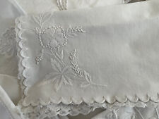 Antique linen collection for sale  SWAFFHAM
