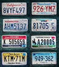 American licence plates for sale  WESTCLIFF-ON-SEA