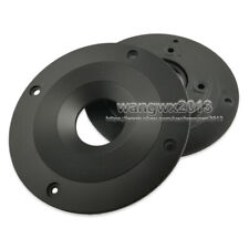 2 pçs 4" polegadas alto-falante tweeter tampa painel círculo decorativo placa fixa furo de 30mm comprar usado  Enviando para Brazil