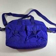 Bolsa de ombro Kipling Franny grande roxa para bebê bolsa tote de viagem fralda durante a noite, usado comprar usado  Enviando para Brazil