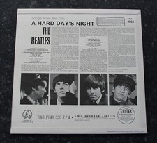 THE BEATLES  A HARD DAYS NIGHT STEREO 1965 UK VINYL LP PCS 3058 Y/B MINT comprar usado  Enviando para Brazil
