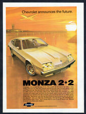 1975 Chevrolet Monza 2+2 Vintage Impressão Original AD | Arte de carro amarelo Canadá EN comprar usado  Enviando para Brazil