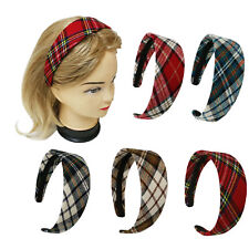 Plaid wide headband for sale  Huntington Park