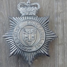 Cheshire constabulary helmet for sale  CHIPPENHAM
